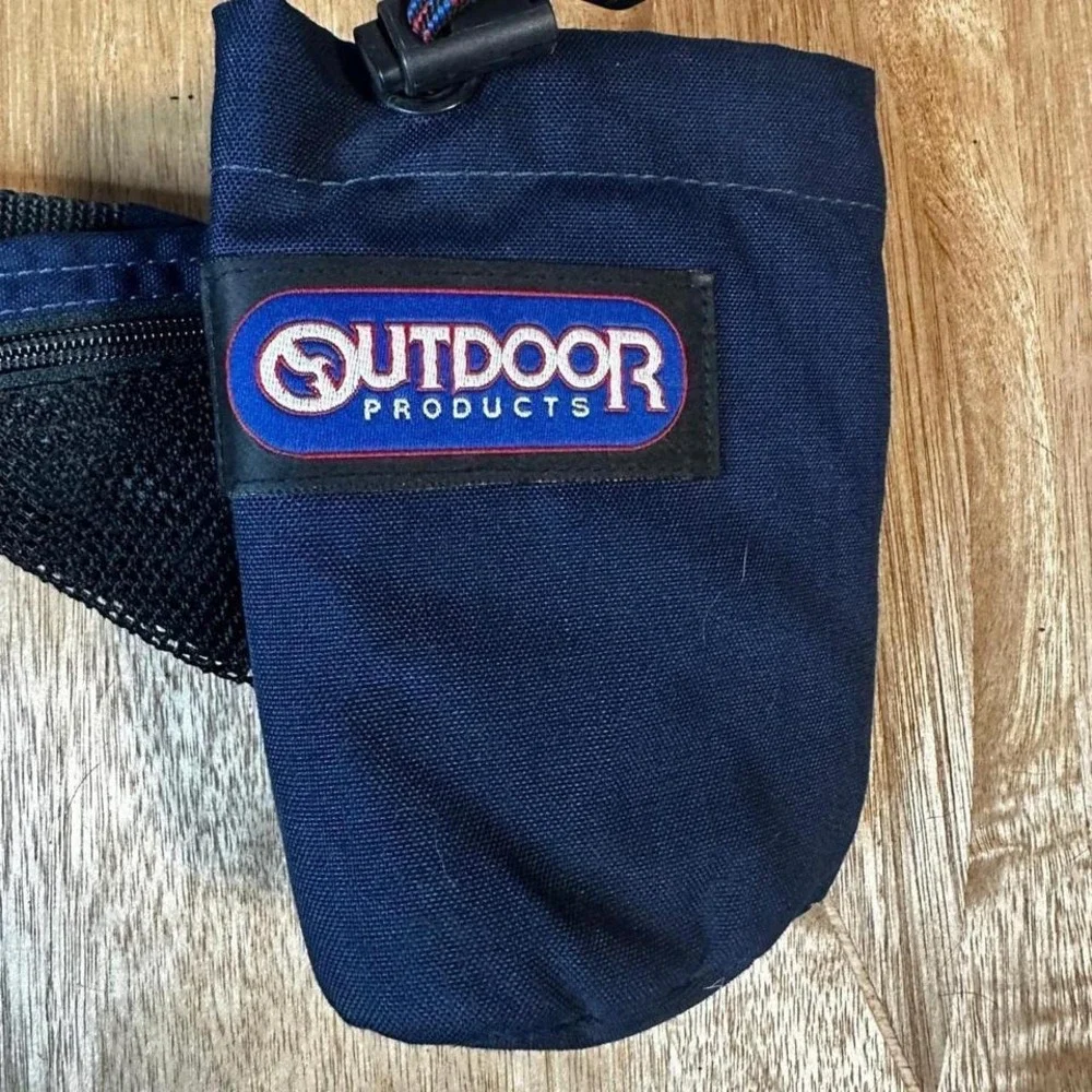 Outdoor Products Navy Blue Fanny Pack Waist Bag Belt Bag with Pouch